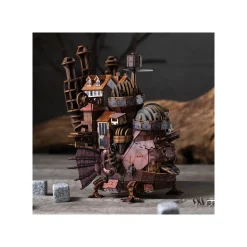 Maison Ghibli Arts And Crafts-Wooden Model Kigumi Hauru'S Castle - Howl'S Moving Castle