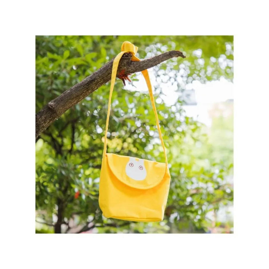 Maison Ghibli Accessories-Yellow Pouch Small Totoro - My Neighbor Totoro