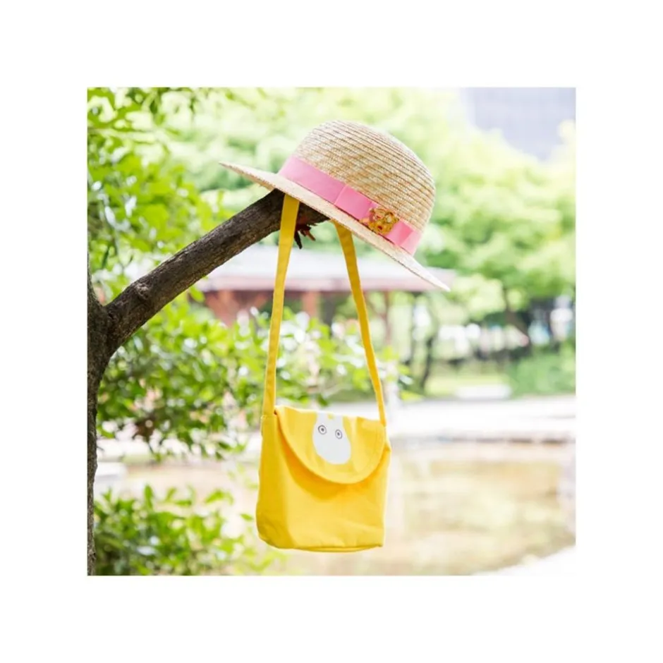 Maison Ghibli Accessories-Yellow Pouch Small Totoro - My Neighbor Totoro