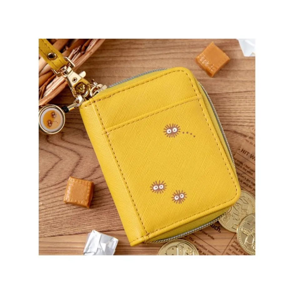 Maison Ghibli Accessories-Yellow Purse Totoro & Patches - My Neighbor Totoro