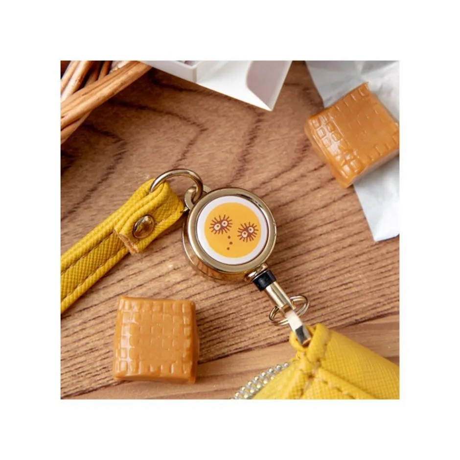 Maison Ghibli Accessories-Yellow Purse Totoro & Patches - My Neighbor Totoro
