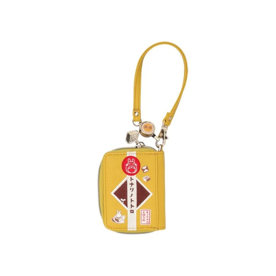 Maison Ghibli Accessories-Yellow Purse Totoro & Patches - My Neighbor Totoro