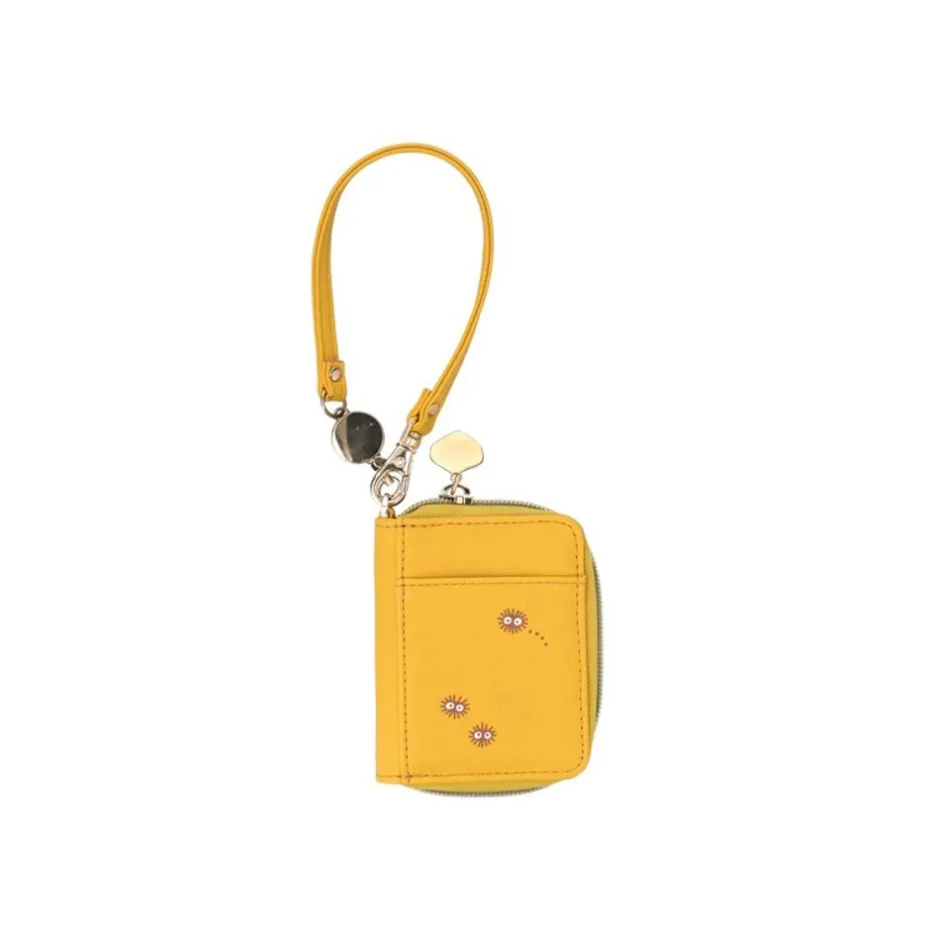 Maison Ghibli Accessories-Yellow Purse Totoro & Patches - My Neighbor Totoro